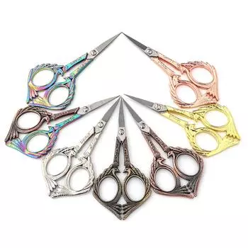 126x58x5 мм 1 шт./пакет ножницы «павлин» с ручками из сплава для домашней жизни и ручных инструментов 126x58x5mm 1pc/bag