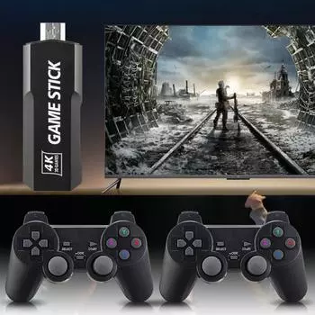 128 ГБ 40000 игр 3D TV игровая консоль GD10 TV игровая консоль One Size чёрный