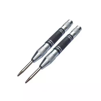 128 мм деревообрабатывающий центральный дырокол автоматический локатор пружины стеклоотбойник разбитое окно серебристо-черный автоматический пробойник инструмент Style A