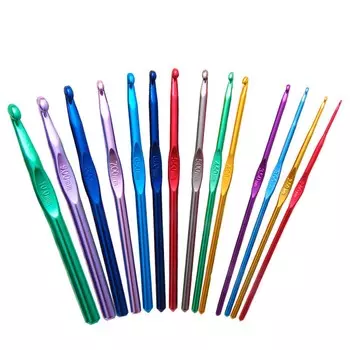 12/14 шт. набор инструментов для вязания крючком из глинозема, шерсть для вязания крючком, Diy инструмент для вязания, металлические швейные аксессуары, шов, рукоделие, стежки, инструменты для вязания крючком