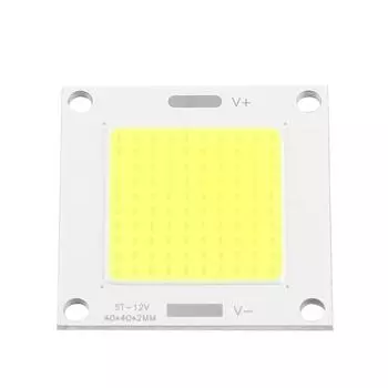 12-14 В 50 Вт COB LED Встроенный чип Световая панель Лампа для DIY Прожектор для проектора (белый) White Light