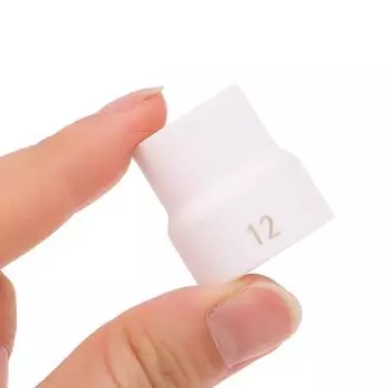 12#&16# White Ceramic Nozzle Alumina Cup For WP9/20/17/18/26 Tig Welding Torch Cup
