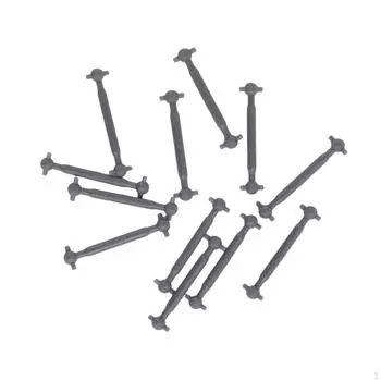 12 1/87 HO Штук в Масштабе для Тренировки для Железнодорожных Поездов Аксессуары Модель Поезда 17.9mm