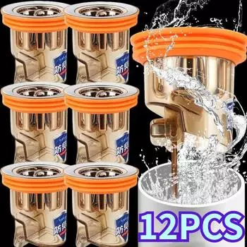 12/1 шт., гравитационный индукционный слив для пола, сливная пробка для ванной комнаты с защитой от запаха и запаха, для кухни, туалета, канализации, дезодорант, сливные пробки для пола 1PC