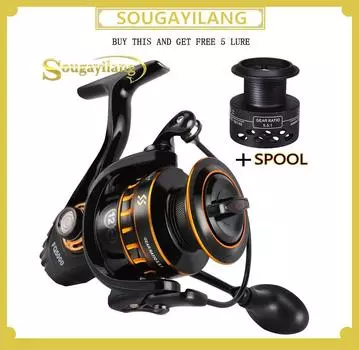 12 + 1BB FQ1000-5000 серия металлическая катушка с чашкой для свободной лески, 10 кг, спиннинговая катушка, катушка для морской рыбалки, для морской рыбалки, ловли карпа Series 1000