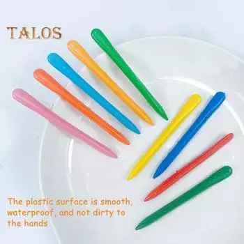 12/24/36 шт. цветных мелков для малышей, моющиеся треугольные мелки для детей от 4 до 8 лет, безопасный набор для раскрашивания для малышей 12pcs