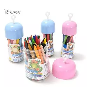 12/24/36 шт. Мелки яркие, цветные, моющиеся, с эргономичной ручкой, мелки для мелкой моторики, удобные для удержания, большие мелки 12 colours