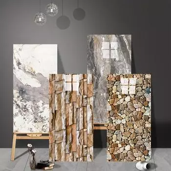 12/24 шт. 3D обои под кирпич, имитация кирпичной стены для спальни, водонепроницаемые и влагостойкие самоклеящиеся обои 12pcs