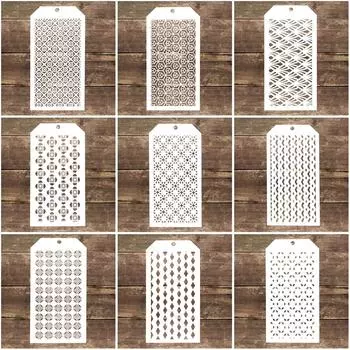12*24 см DIY ремесло многослойные трафареты для росписи стен Скрапбукинг штамповки альбомы декоративное тиснение бумажные карты