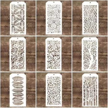 12*24 см DIY ремесло многослойные трафареты для росписи стен Скрапбукинг штамповки альбомы декоративное тиснение бумажные карты