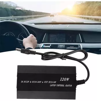 12-24 В 120 Вт AC/DC автомобильное зарядное устройство адаптер инверторный блок питания для ноутбука универсальный