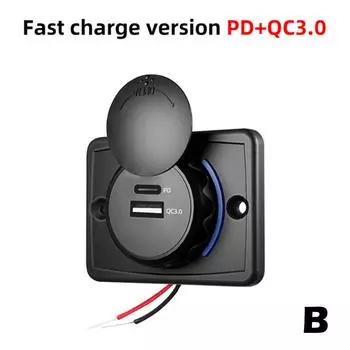 12-24 В автомобильный адаптер розетки универсальный 3.1A двойной порт USB автомобильное зарядное устройство водонепроницаемый автофургон автобусы зарядное гнездо адаптер для мобильного телефона