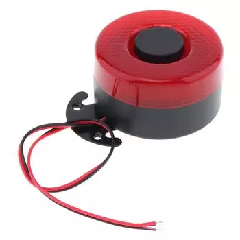 12/24 В аксессуары для заднего хода, звуковой сигнал автомобиля, автоматическое предупреждение, резервное копирование, сигнализация заднего хода, динамик, зуммер, сирена со светом для автомобилей single