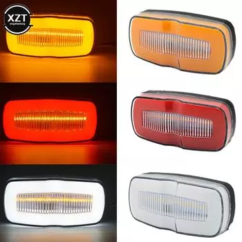 12-24 В для Honda Modified MK-200 Car Prts Car Truck Side Light 28 Led Guide Lamps Square Tail Lights Park Lights красный
