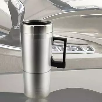12/24 В из нержавеющей стали, чашка для подогрева автомобиля, горячая вода, кофе, чай, термокружка 24V