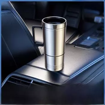 12/24 В Электрический Автомобильный Подогрев Изолированная Чашка Из Нержавеющей Стали