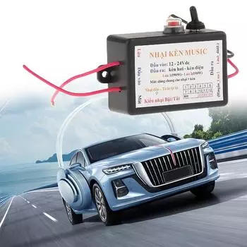 12-24 В Электрический гудок Динамик Звуковой Регулятор Переключение Громкости Автомобильный Контроллер Гудка 3/12 Звуковые Эффекты Автомобильные Аксессуары