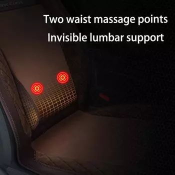 12/24V Graphene Heated Car Seat Cushion Winter Car Universal Warmth Insulation Electric Heating Plush Seat Pad Auto Interior