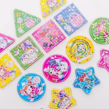 12/30 шт. Подарки для детской вечеринки, забавная игрушка-лабиринт с дорожкой, детский день рождения, подарок на день рождения, подарочный набор для детского сада random color-12 pack