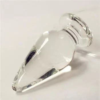 12*5,5 см большая хрустальная бусина из стекла Pyrex, украшения для дома, секс-игрушка прозрачный