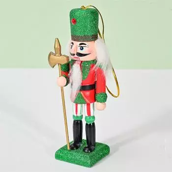 12,5 см рождественские цвета деревянный Щелкунчик солдат Щелкунчик играющий оркестр куклы настольные поделки украшения