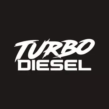 12,9 см * 5 см TURBO DIESEL наклейка на автомобиль наклейка на кузов автомобиля наклейки и наклейки Стайлинг автомобиля украшения двери, окна виниловые наклейки 1 pcs