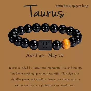 12 браслетов созвездий Homme, браслеты со знаками зодиака, креативный эластичный браслет из бисера для женщин и мужчин, ювелирные изделия для пар, подарки as the picture