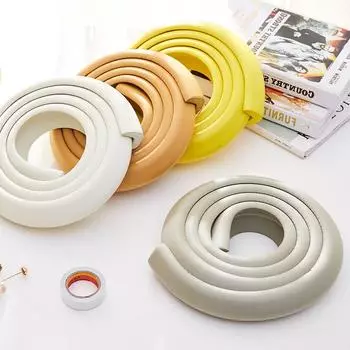 12-цветная детская барная стойка, стеклянный журнальный столик, угловой стол, защитная полоса для детей 11