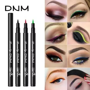 12-цветная подводка для глаз, водостойкая губка, мягкий кончик, быстросохнущая черная подводка для глаз, естественная подводка для глаз 02