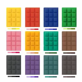 12 Цветной восковой краситель для свечей 60 г соевого воскового красителя для изготовления 100 фунтов большого выбора ароматических свечей своими руками, изготовление воска,