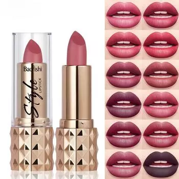 12-цветные бархатные матовые помады, долговечная водостойкая и устойчивая к размазыванию помада. Идеальный подарок на День святого Валентина для женщин. Подарки на День святого Валентина. 2#