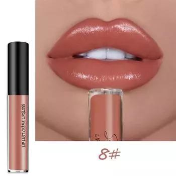12 цветов кремовой текстуры помады водостойкая помада кремовый блеск для губ 6 мл One Size