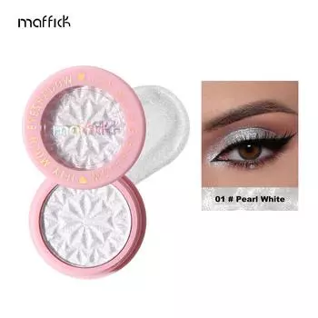 12 цветов теней для век цвета картофельного пюре, нежные перламутровые, осветляющие, глянцевые однотонные тени для век