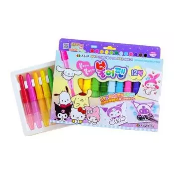 12 цветов выдувных ручек Sanrio доступны прямо сейчас