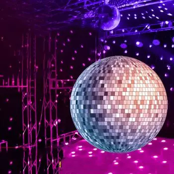 12 диско-шар серебряный подвесной зеркальный диско-шар отражающий зеркальный диско-шар украшение для вечеринки праздник свадьба сценический декор