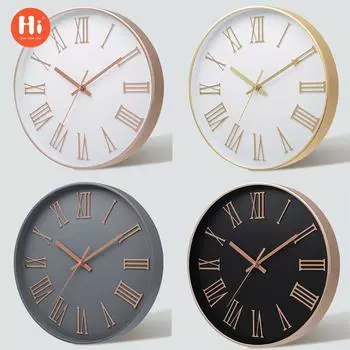 [12 дюймов 30 см] бесшумные настенные часы креативные модные домашние гостиные трехмерные цифровые простые часы