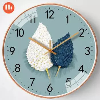 12 дюймов 30 см простые индивидуальные бесшумные настенные часы креативные часы для дома гостиная украшения настенные часы