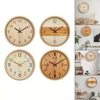 12 дюймов настенные часы бесшумные 3D часы с цифрами кварцевые часы спальня домашний офис декор 1