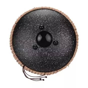 12 дюймов портативный стальной язычковый барабан 11 нот C Key Handpan Drum Travel Drum ударный инструмент темно-синий
