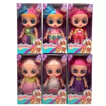 12-дюймовая кукла Kendi Cross Border Toy Kindi Kids виниловая кукла музыкальная кукла кукла оптовая продажа 18 красный/разноцветный