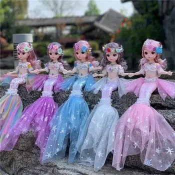 12-дюймовая кукла-принцесса-русалка, подарки для девочек 45cm