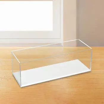 12-дюймовая настольная витрина для фигурок, прозрачная акриловая многофункциональная витрина для небольших