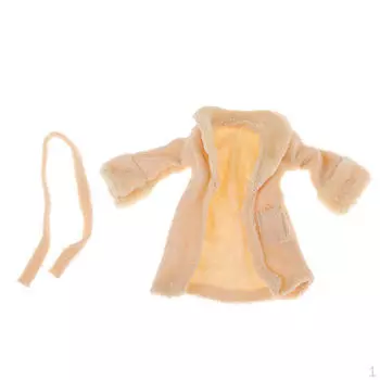 12-дюймовая одежда для кукол для девочек, 1/6, шарнирная кукла, халат, пижамные наряды с поясом для