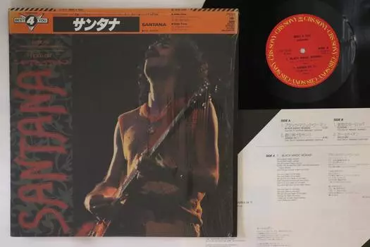 12-дюймовая пластинка SANTANA - Best 4 You 12AP3109 CBS SONY 1985 Япония Obi Rock
