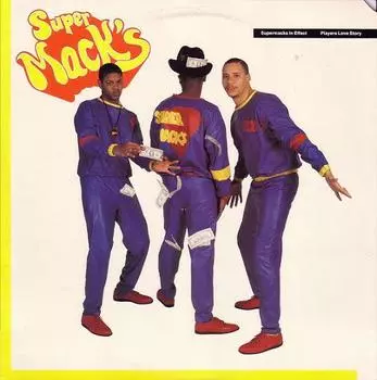 12-дюймовая пластинка SUPER MACKS - Supermacks In Effect 103192586 Street Show Rec 1988 США Рэп и хип-хоп/R&B