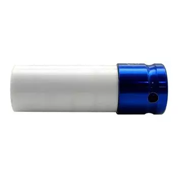 12-дюймовая приводная головка для гаек с проушинами, 17 мм, с цветовой маркировкой, нецарапающая ударная головка для гаек с глубокими проушинами и защитным покрытием белый