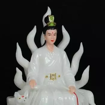 12-дюймовая статуя хитрого и злодейского человека, украшение для буддийских принадлежностей, украшение для дома, молитва о благоприятности