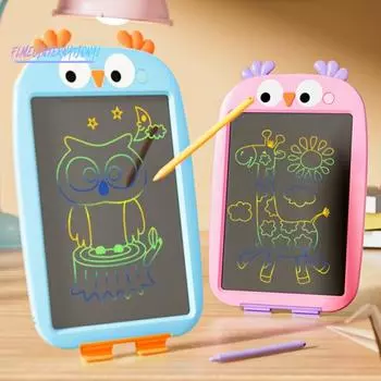 12-дюймовая ЖК-доска для письма, детская красочная доска для рисования, игрушка-детская красочная доска для рисования, электронная доска для письма для малышей, игрушка розовый