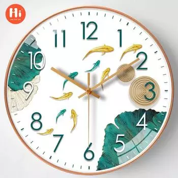 12-дюймовые 30-сантиметровые настенные часы для гостиной, современная простота, индивидуальность, креативные настенные бесшумные часы