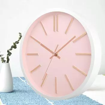 12-дюймовые американские легкие роскошные бесшумные настенные часы современные бесшумные настенные часы для гостиной, спальни, украшения, кабинета 12 inch